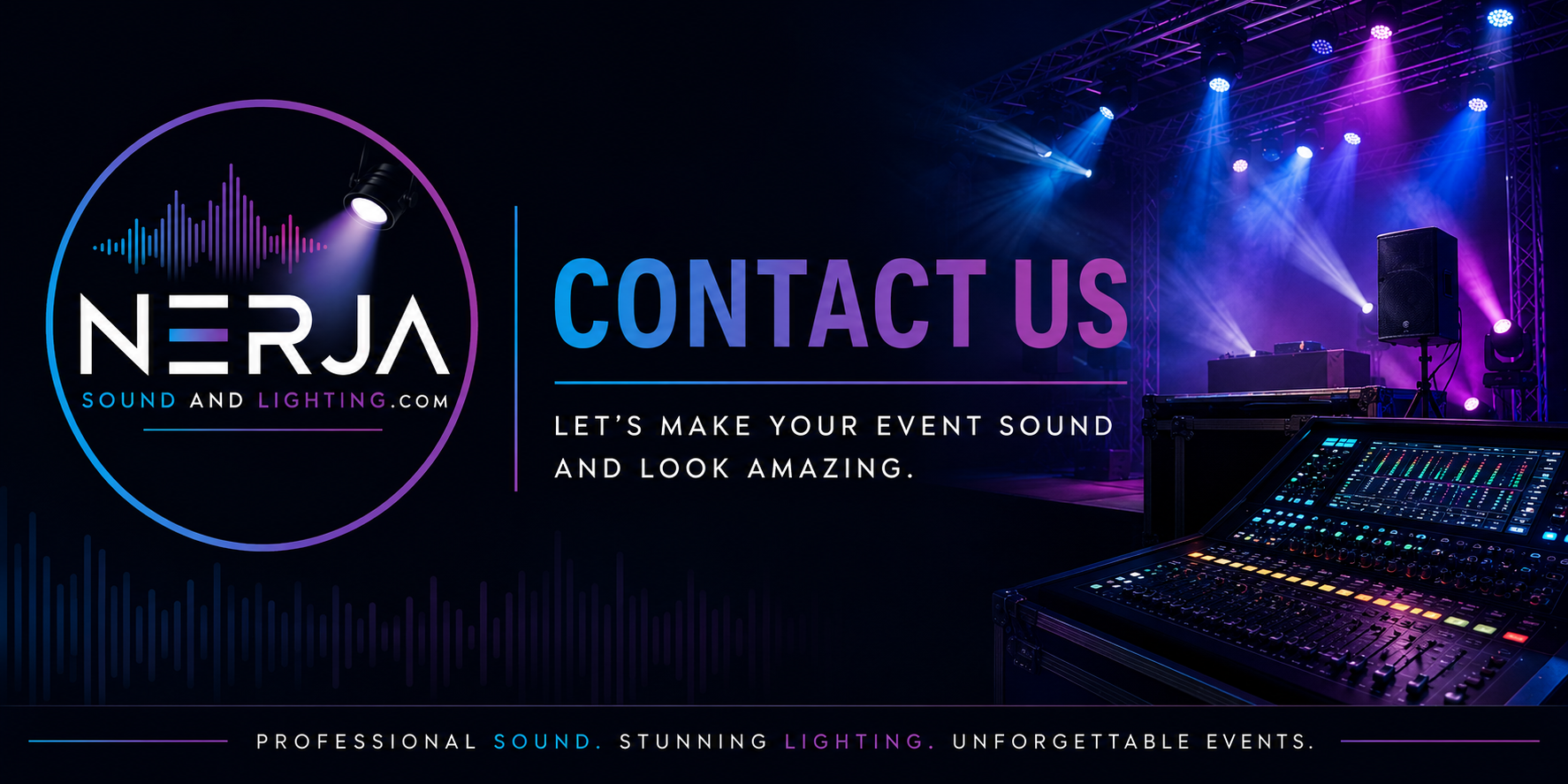 Nerja PA and Backline rental 