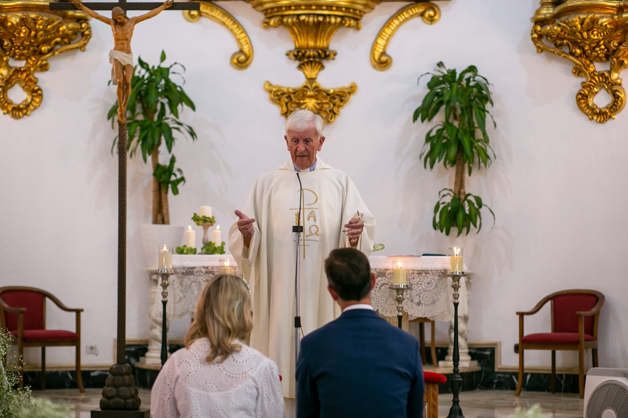 Church wedding Malaga Spain 