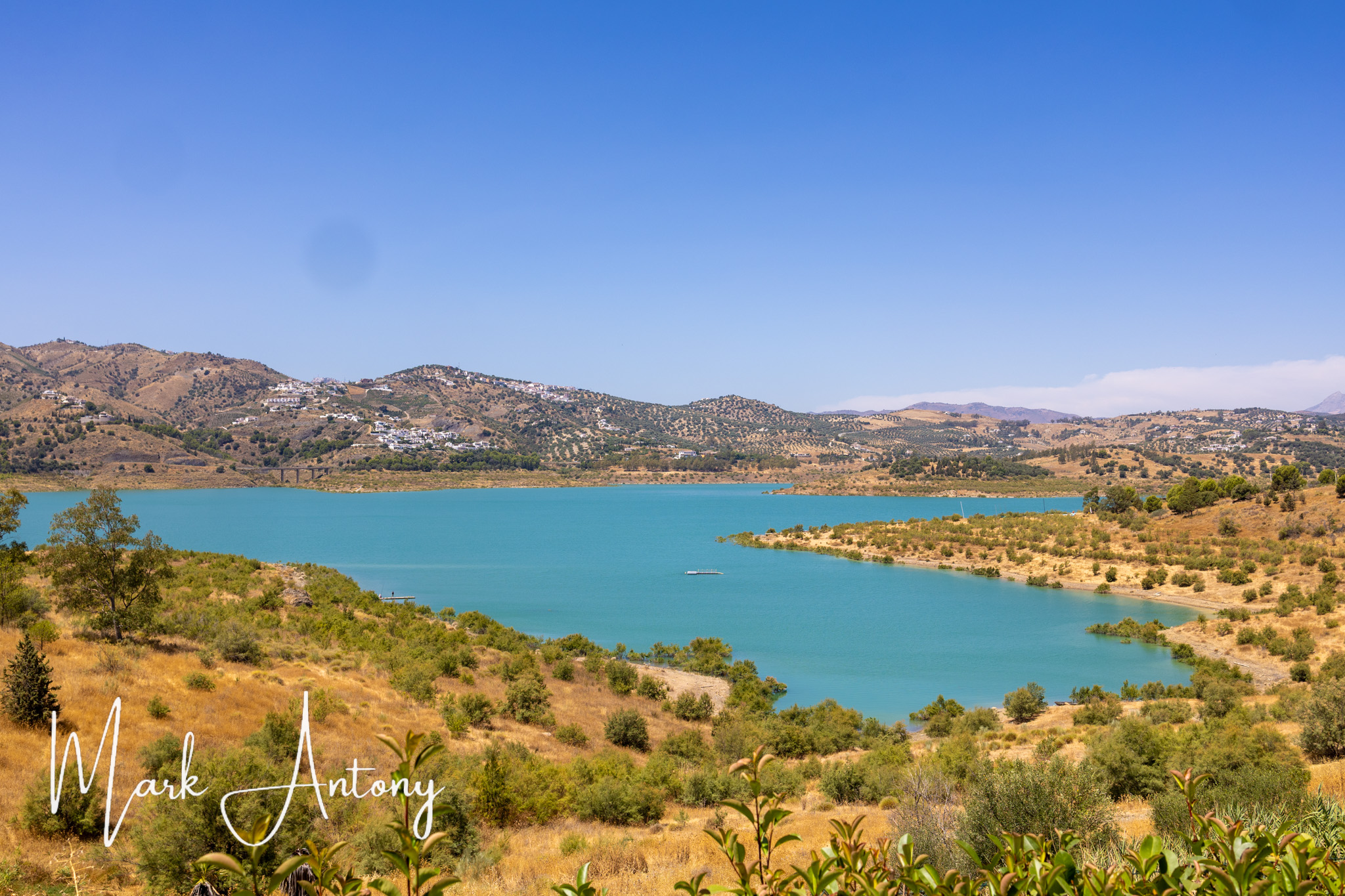 Lake Vinuela Spain