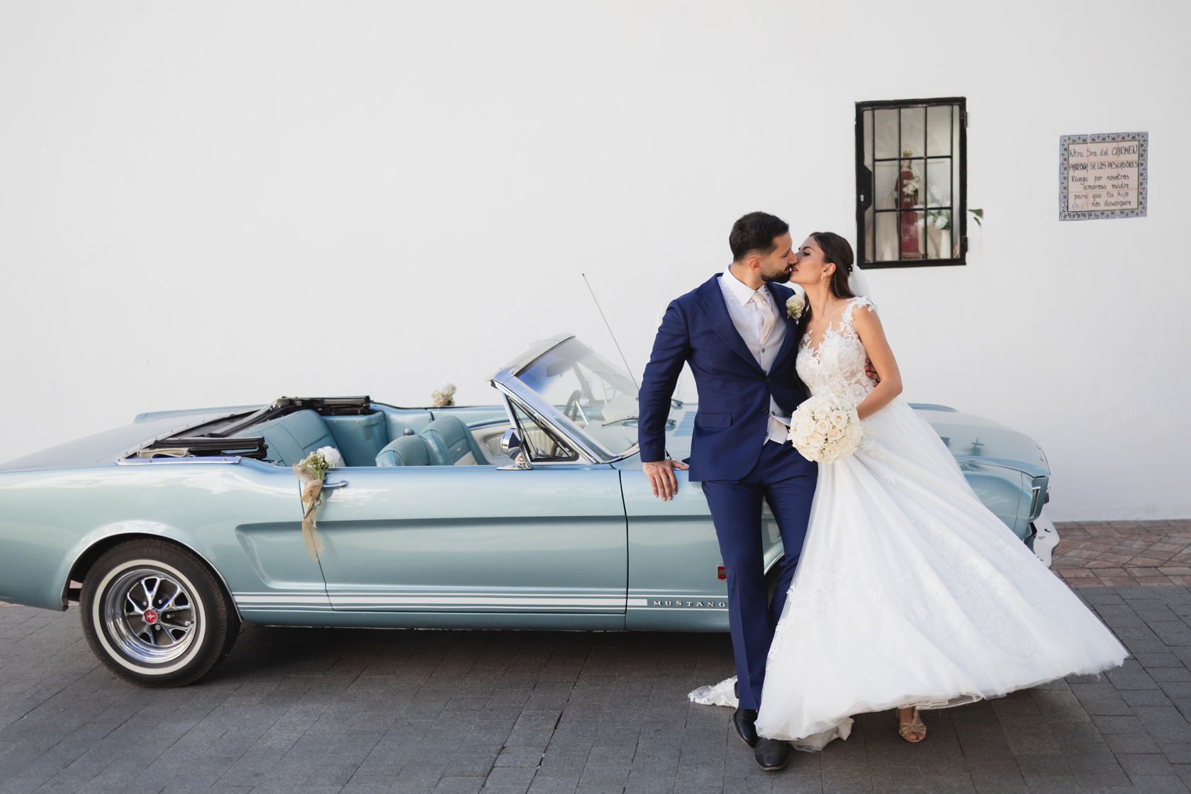 Classic cars for Weddings in Spain