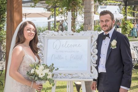 Bespoke Wedding signs by Nerja Bride