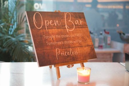 Bespoke Wedding signs by Nerja Bride