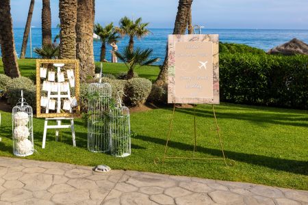 Bespoke Wedding signs by Nerja Bride