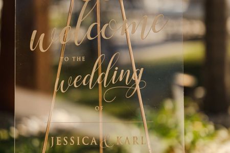 Bespoke Wedding signs by Nerja Bride