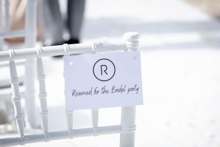 Bespoke Wedding signs by Nerja Bride