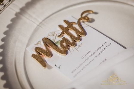 Bespoke Wedding signs by Nerja Bride