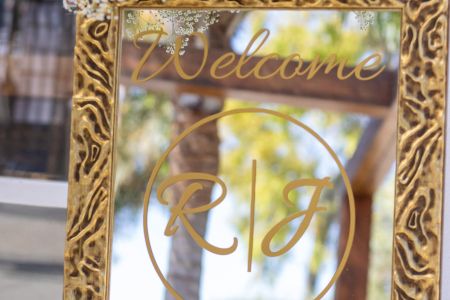 Bespoke Wedding signs by Nerja Bride