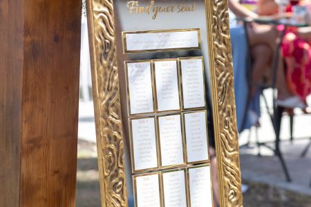 Bespoke Wedding signs by Nerja Bride