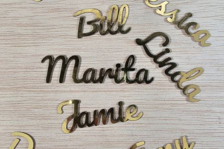Bespoke Wedding signs by Nerja Bride