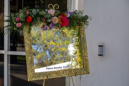 Bespoke Wedding signs by Nerja Bride